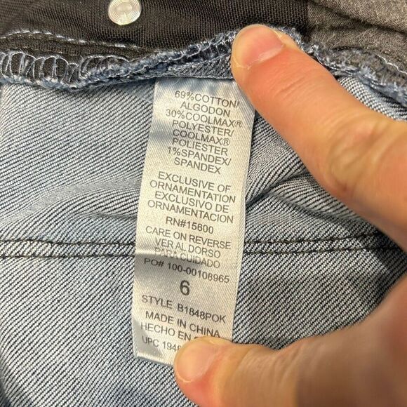 Democracy "Ab"solution Denim Jeans Womens Sz 6 Stretch Comfort Fit - Picture 8 of 11